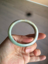 Load image into Gallery viewer, 50.5mm Certified Type A 100% Natural sunny green/purple oval Jadeite Jade bangle AT1-0683