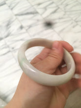 Load image into Gallery viewer, 56.5mm certified 100% natural Type A sunny green/brown/orange (Fu Lu Shou) jadeite jade bangle AC58-2477