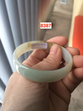 Load image into Gallery viewer, Certified 51.2mm Type A 100% Natural light green/yellow jadeite jade bangle group R5-8387 Add on item. No sale individually