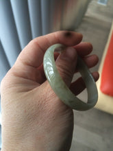 Load image into Gallery viewer, Certified 51.2mm Type A 100% Natural light green/yellow jadeite jade bangle group R5-8387 Add on item. No sale individually