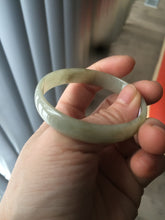 Load image into Gallery viewer, Certified 51.2mm Type A 100% Natural light green/yellow jadeite jade bangle group R5-8387 Add on item. No sale individually