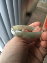 Load image into Gallery viewer, Certified 51.2mm Type A 100% Natural light green/yellow jadeite jade bangle group R5-8387 Add on item. No sale individually