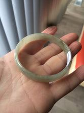 Load image into Gallery viewer, Certified 51.2mm Type A 100% Natural light green/yellow jadeite jade bangle group R5-8387 Add on item. No sale individually