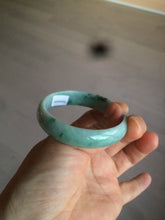 Load image into Gallery viewer, 51.7mm certified Type A 100% Natural sunny green Jadeite Jade bangle AR68-0452