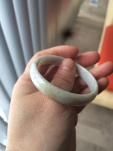 Load image into Gallery viewer, Certified 51.2mm Type A 100% Natural light green/yellow jadeite jade bangle group R5-8387 Add on item. No sale individually
