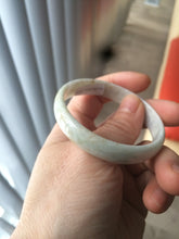 Load image into Gallery viewer, Certified 51.2mm Type A 100% Natural light green/yellow jadeite jade bangle group R5-8387 Add on item. No sale individually