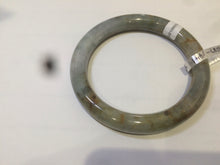 Load image into Gallery viewer, 56.8mm certified Type A 100% Natural green/brown round cut Jadeite Jade bangle KS87-1441