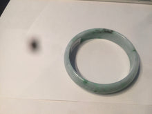 Load image into Gallery viewer, 51.7mm certified Type A 100% Natural sunny green Jadeite Jade bangle AR68-0452