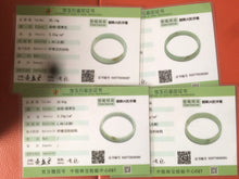 Load image into Gallery viewer, Certified 51.2mm Type A 100% Natural light green/yellow jadeite jade bangle group R5-8387 Add on item. No sale individually