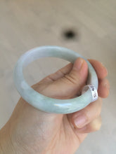 Load image into Gallery viewer, 56.5mm certified 100% natural Type A green purple jadeite jade bangle AM22-2821