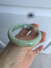 Load image into Gallery viewer, 56mm certified Type A 100% Natural sunny green/yellow Jadeite Jade bangle AR15-2704