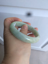 Load image into Gallery viewer, 56mm certified Type A 100% Natural sunny green/yellow Jadeite Jade bangle AR15-2704