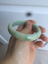 Load image into Gallery viewer, 56mm certified Type A 100% Natural sunny green/yellow Jadeite Jade bangle AR15-2704