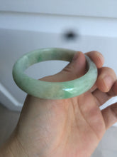 Load image into Gallery viewer, 56mm certified Type A 100% Natural sunny green/yellow Jadeite Jade bangle AR15-2704