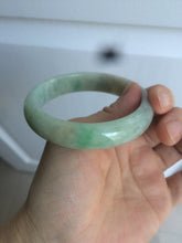 Load image into Gallery viewer, 56mm certified Type A 100% Natural sunny green/yellow Jadeite Jade bangle AR15-2704