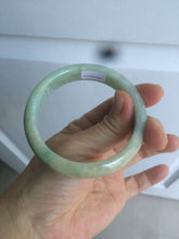 Load image into Gallery viewer, 56mm certified Type A 100% Natural sunny green/yellow Jadeite Jade bangle AR15-2704