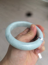 Load image into Gallery viewer, 57.6mm certified type A 100% Natural green jadeite jade bangle AS24-2107