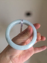 Load image into Gallery viewer, 57.6mm certified type A 100% Natural green jadeite jade bangle AS24-2107