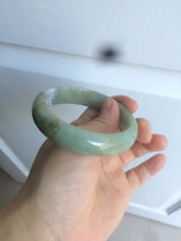 Load image into Gallery viewer, 56.8mm certified Type A 100% Natural green/brown/black Jadeite Jade bangle AR14-4311