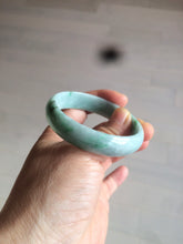 Load image into Gallery viewer, 51.7mm certified Type A 100% Natural sunny green Jadeite Jade bangle AR68-0452