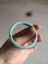 Load image into Gallery viewer, 51.7mm certified Type A 100% Natural sunny green Jadeite Jade bangle AR68-0452
