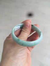 Load image into Gallery viewer, 51.7mm certified Type A 100% Natural sunny green Jadeite Jade bangle AR68-0452