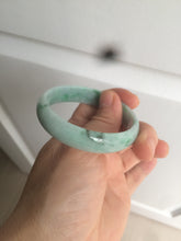 Load image into Gallery viewer, 51.7mm certified Type A 100% Natural sunny green Jadeite Jade bangle AR68-0452