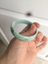 Load image into Gallery viewer, 51.7mm certified Type A 100% Natural sunny green Jadeite Jade bangle AR68-0452