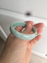 Load image into Gallery viewer, 51.7mm certified Type A 100% Natural sunny green Jadeite Jade bangle AR68-0452