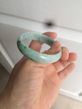 Load image into Gallery viewer, 51.7mm certified Type A 100% Natural sunny green Jadeite Jade bangle AR68-0452