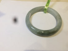 Load image into Gallery viewer, 54mm Certified Type A 100% Natural light green/dark green jadeite jade bangle AJ15-2014