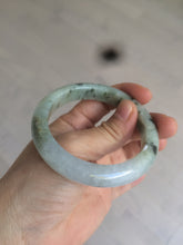 Load image into Gallery viewer, 54.5mm 100% natural certified green/purple jadeite jade bangle AM39-3535