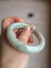 Load image into Gallery viewer, Sale! 53.9mm Type A 100% Natural light green/brown/red Jadeite Jade bangle Q91-8624