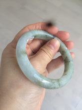 Load image into Gallery viewer, 54.5mm 100% natural certified green/purple jadeite jade bangle AM39-3535