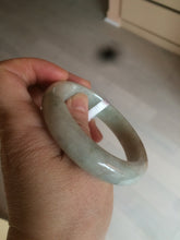 Load image into Gallery viewer, Sale! 53.9mm Type A 100% Natural light green/brown/red Jadeite Jade bangle Q91-8624