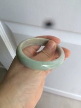 Load image into Gallery viewer, 50.5mm Certified Type A 100% Natural sunny green/purple oval Jadeite Jade bangle AT1-0683