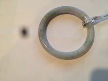 Load image into Gallery viewer, 53.8mm Certified type A 100% Natural green/purple round cut Jadeite Jade bangle U89-0527