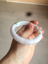 Load image into Gallery viewer, 59.7mm certified 100% Natural green/purple/white/brown jadeite Jade bangle J107-0542