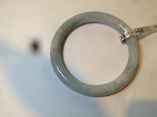 Load image into Gallery viewer, 53.8mm Certified type A 100% Natural green/purple round cut Jadeite Jade bangle U89-0527