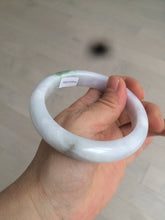 Load image into Gallery viewer, 59.7mm certified 100% Natural green/purple/white/brown jadeite Jade bangle J107-0542