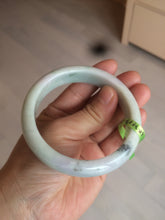 Load image into Gallery viewer, 58.3mm Certified 100% natural Type A green/purple jadeite jade bangle AJ23-6197
