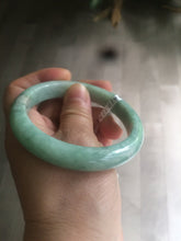 Load image into Gallery viewer, 56.6mm Certified Type A 100% Natural green Jadeite Jade bangle AS25-2481