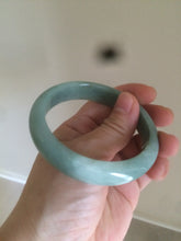 Load image into Gallery viewer, 56.2 mm certificated Type A 100% Natural green/orange Jadeite Jade bangle AC54-6339