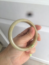 Load image into Gallery viewer, 60mm Certified 100% natural Type A yellow jadeite jade AJ26-9926