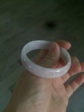 Load image into Gallery viewer, 50mm certified Type A 100% Natural green/purple/yellow (FU LU SHOU) Jadeite Jade bangle AS46-2626