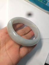 Load image into Gallery viewer, 56.7mm Type A 100% Natural light green yellow Jadeite Jade bangle GC4