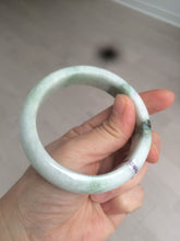Load image into Gallery viewer, Sale! 57.4 mm Certified Type A 100% Natural green/purple/yellow(福禄寿) Jadeite Jade bangle Q92-2410