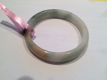 Load image into Gallery viewer, 52.6mm 100% natural Type A green/yellow/white jadeite jade bangle Z16