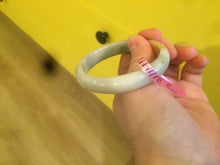 Load image into Gallery viewer, 52.6mm 100% natural Type A green/yellow/white jadeite jade bangle Z16
