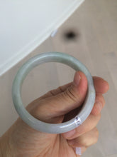 Load image into Gallery viewer, 56.5mm certified 100% natural Type A green purple jadeite jade bangle AM22-2821